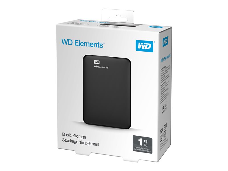 WD Elements Portable WDBUZG0010BBK 